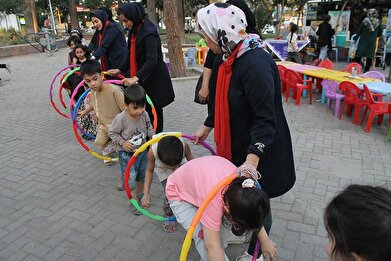 عکس؛ اتوبوس دوست داشتنی در بوستان محله ۱۳ آبان
