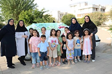 عکس؛ اتوبوس دوست داشتنی در بوستان جوانمردان و بوستان سلامت منطقه ۲۲