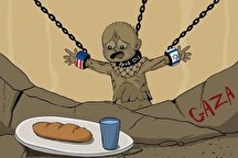 نقطه‌زنی هنرمندان کارتونیست یمنی و ایرانی علیه جنایات رژیم کودک‌کش