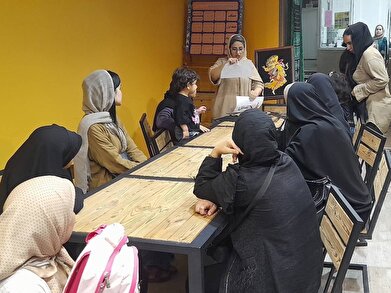 عکس؛ فعالیت بخش کارکوک خانه فرهنگ شهید اندرزگو