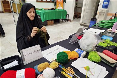 عکس؛ پویش «قدم‌های عاشقی از اربعین تا ظهور» در فرهنگسرای کار و تعاون