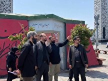 عکس؛  بازدید سرپرست سازمان فرهنگی هنری از مسیر پیاده‌روی جاماندگان اربعین حسینی