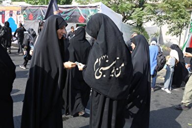 عکس؛ خدمات‌رسانی موکب‌های فرهنگسرای انقلاب اسلامی در پیاده‌روی جاماندگان اربعین