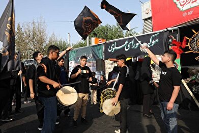 عکس؛ موکب‌های مردمی فرهنگسرای خاوران در مسیر راهپیمایی جاماندگان اربعین حسینی