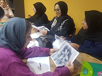 عکس؛ فعالیت بخش کارکوک خانه فرهنگ شهید اندرزگو