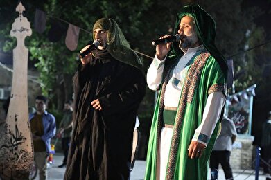 عکس؛ اولین شب از آیین تعزیه‌خوانی در فرهنگسرای انقلاب اسلامی