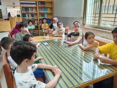 عکس؛ شصت و سومین دورهمی «بچه کتابخون‌ها» در کتابخانه پرواز