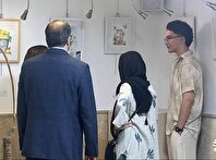 نمایشگاه نقاشی آبرنگ و مدادرنگی در نگارخانه فرهنگسرای اندیشه