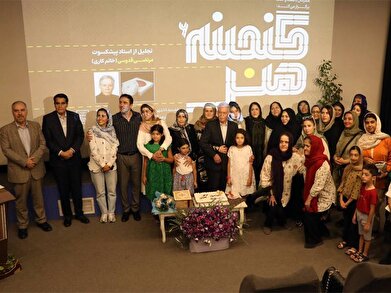 عکس ششمین گنجینه هنر به همت خانه فرهنگ پرواز