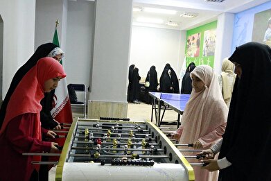 عکس؛ اردوبازی کودکان و نوجوانان پایگاه بسیج حضرت زینب (س) در منطقه ۹