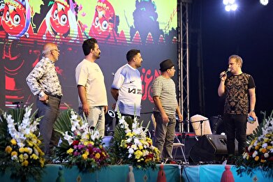 عکس؛ نهمین شب جشن بزرگ «ایران عزیز» در دریاچه شهدای خلیج فارس