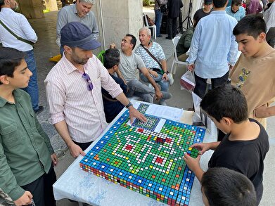 عکس؛ فرهنگسرای منتظر به همت مدیریت فرهنگی هنری مترو