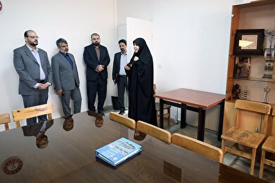 عکس؛ بازدید سرپرست سازمان فرهنگی هنری از فرهنگسرای سلامت