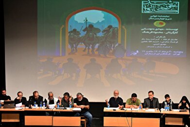 عکس؛ نمایشنامه‌خوانی «خورشید کاروان» در فرهنگسرای ارسباران