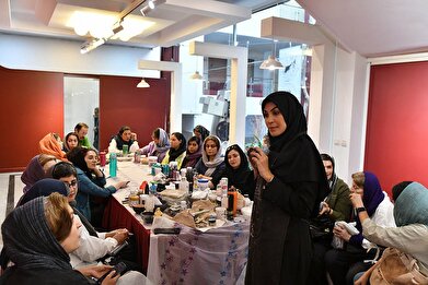عکس؛ کارگاه هنری پتینه در فرهنگسرای ارسباران
