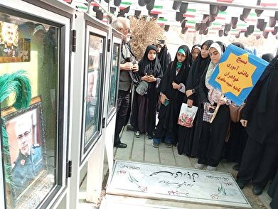 عکس؛ اردوی زیارتی روایتگری «سفر آسمانی» به همت فرهنگسرای رضوان برگزار شد