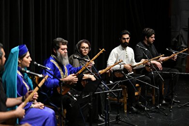 عکس؛ نشست ماهانه هنرمندان موسیقی در فرهنگسرای ارسباران