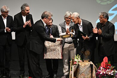 عکس؛ آیین پاسداشت سازنده سازهای ایرانی بیاض امیر عطایی در فرهنگسرای ارسباران