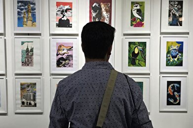 عکس؛ نمایشگاه «نقش چاپ» در فرهنگسرای ارسباران