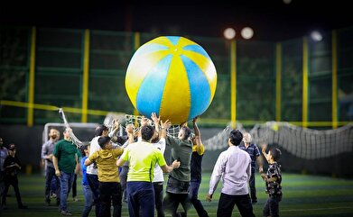 عکس؛ ویژه‌برنامه «اردو بازی» در فرهنگسرای ولاء