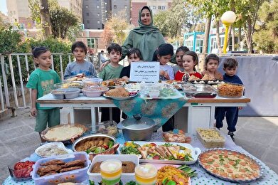 عکس؛ جشنواره غذا به همت فرهنگسرای انقلاب