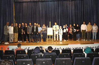 عکس؛ نمایشنامه‌خوانی «آواز قو» در فرهنگسرای فردوس