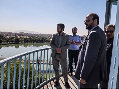 عکس؛ بازدید سرپرست سازمان فرهنگی هنری از فرهنگسرای نوجوان