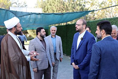 عکس؛ بازدید سرپرست سازمان فرهنگی هنری از مراکز فرهنگی منطقه ۲۲