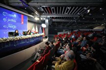 عکس؛  نشست رسانه‌ای نهمین جشنواره فیلم شهر در پردیس ملت