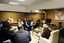 عکس؛ بازدید سرپرست سازمان فرهنگی هنری از نشست داوری جشنواره فیلم شهر