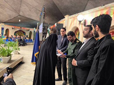 عکس؛ افتتاح چهارمین رویداد تولید محتوای دیجیتال بسیج در منطقه ۹