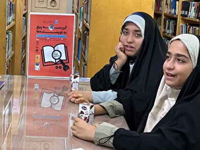 عکس؛ هفتاد و هشتمین نشست بچه کتابخون‌ها در کتابخانه اخلاق