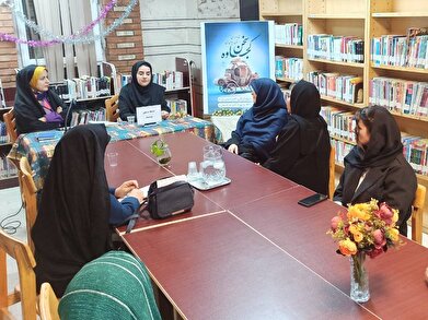 عکس؛ ویژه‌برنامه «کجاوه سخن» در کتابخانه امام جعفر صادق(ع)