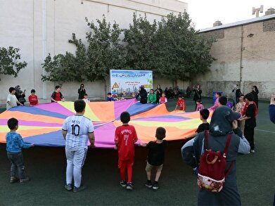 عکس؛ «خیابان ورزش» به همت فرهنگسرای رویش