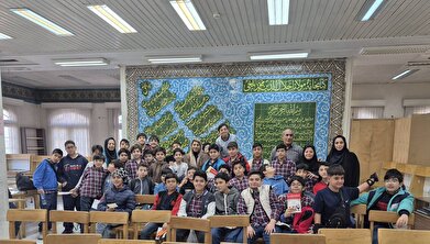 عکس؛ برنامه «قرارمون کتابخونه» در کتابخانه مولانا