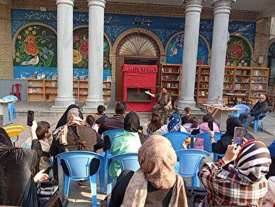 عکس؛ ویژه‌برنامه «کتابخانه‌ای به وسعت شهر» در فرهنگسرای خراسان