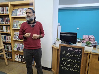 عکس؛ ویژه‌برنامه قرارمون در کتابخانه مهر